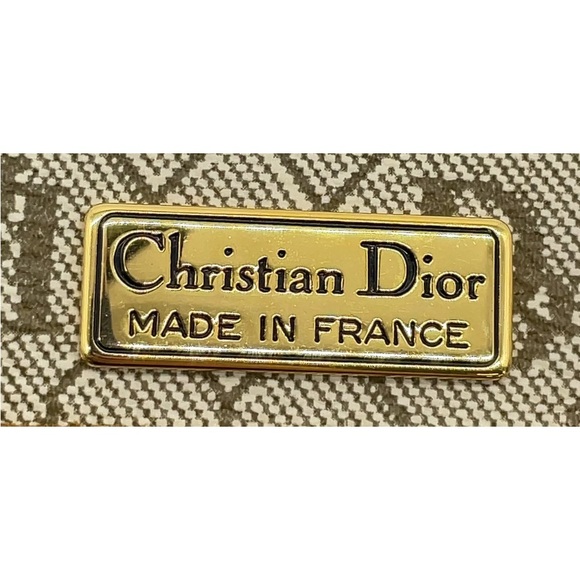 Christian Dior Beige Honeycomb Chain Shoulder Bag With Box - Picture 15 of 15